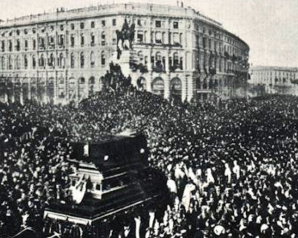 Verdi Funeral procession